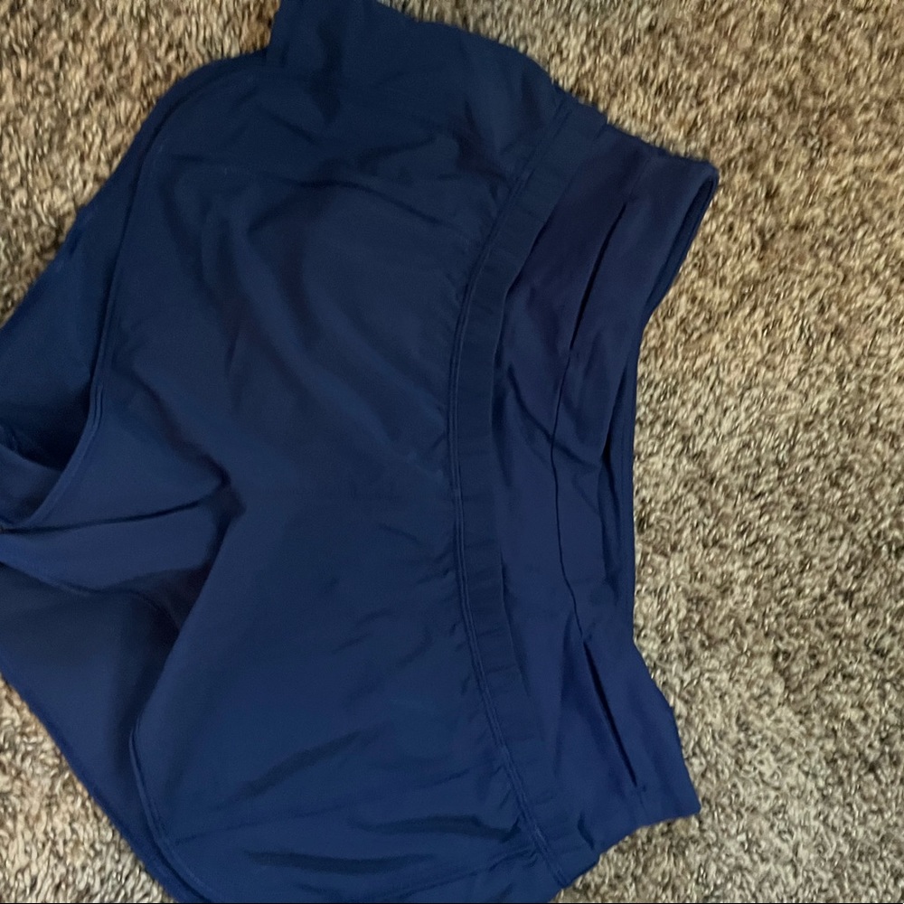 Blue lululemon shorts size small